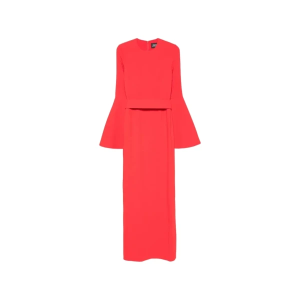 Solace London The Theia Maxi Dress in Red | Maxi Dresses | Luxury Shoes 
