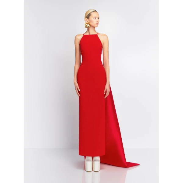 Solace London The Ulla Maxi Dress in Red