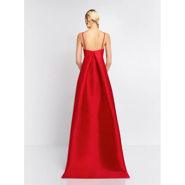 Solace London The Ulla Maxi Dress in Red