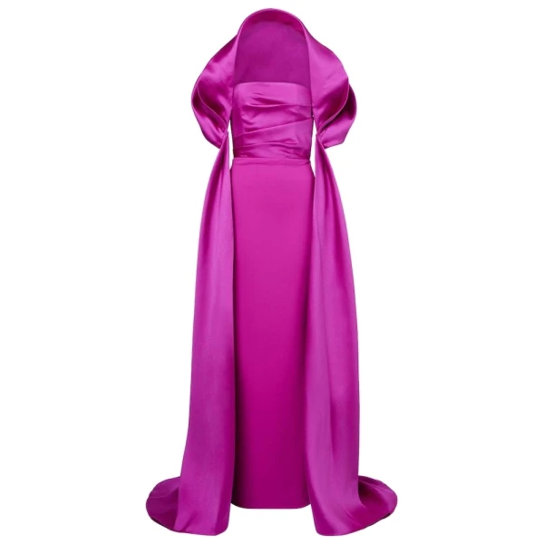The Vera Maxi Dress in Fuchsia