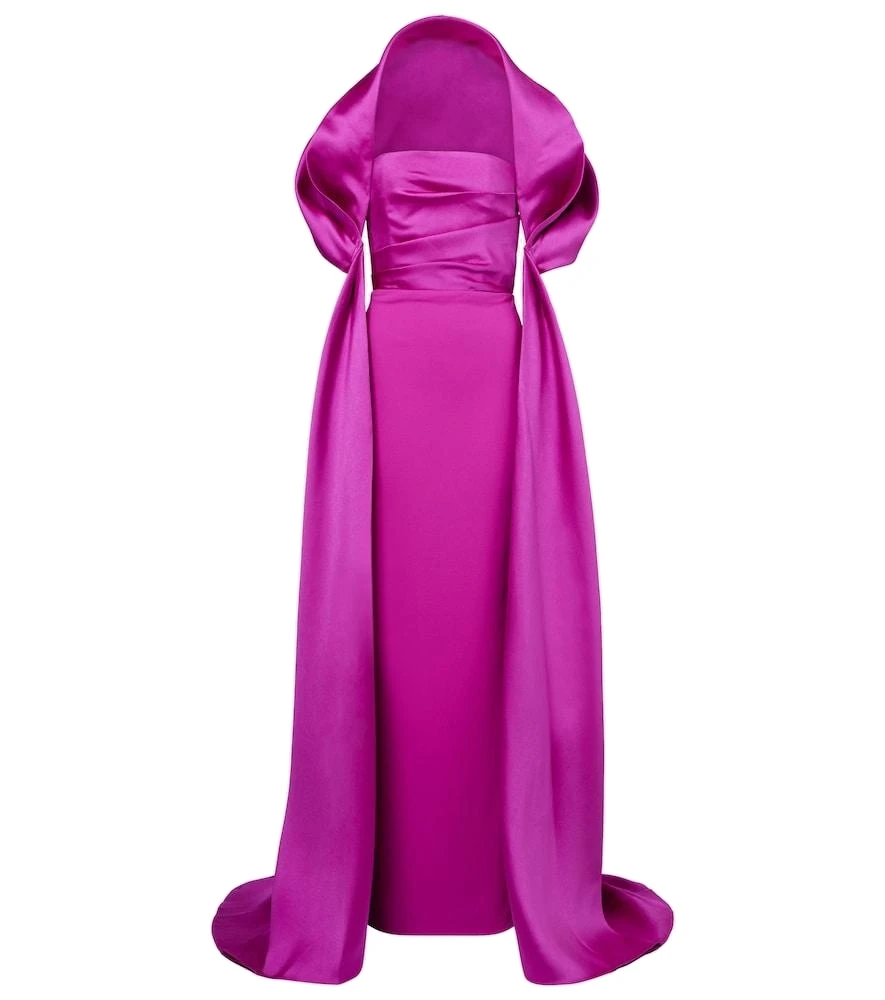 Solace London The Vera Maxi Dress in Fuchsia Solace London The Vera Maxi Dress in Fuchsia | Maxi Dresses | Luxury Shoes
