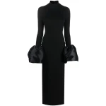 Solace London The Viviana Maxi Dress in Black | Maxi Dresses | Luxury Shoes 
