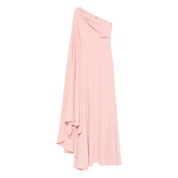Solace London The Yazmin Maxi Dress in Putty Pink | Maxi Dresses | Luxury Shoes 