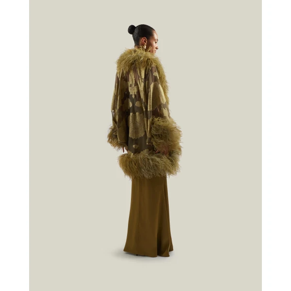 Taller Marmo 1920 Gown in Antique Bronze | Evening Gowns | Luxury Shoes 