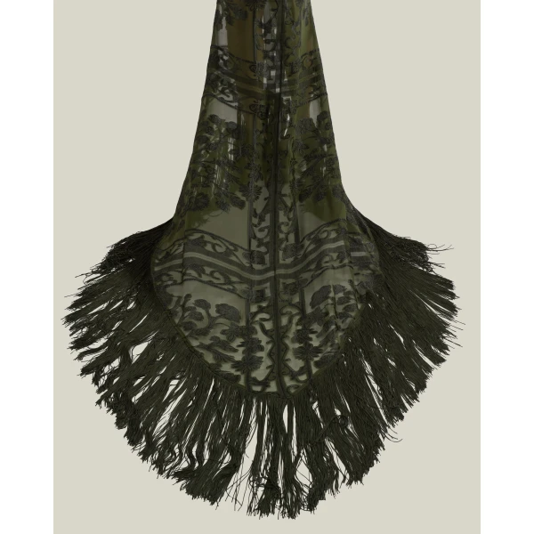 Taller Marmo 1926 Gown in Juniper | Evening Gowns | Luxury Shoes 