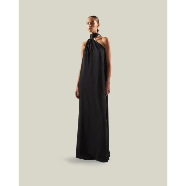 Taller Marmo Astor Dress in Black | Maxi Dresses | Luxury Shoes 