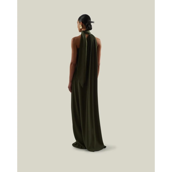 Taller Marmo Astor Dress in Juniper | Maxi Dresses | Luxury Shoes 
