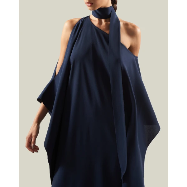 Taller Marmo Barths Kaftan in Midnight Blue | kaftan | Luxury Shoes 