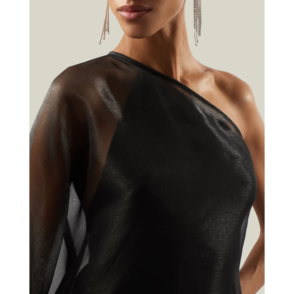 Taller Marmo Boston Dress in Black | Mini Dresses | Luxury Shoes 