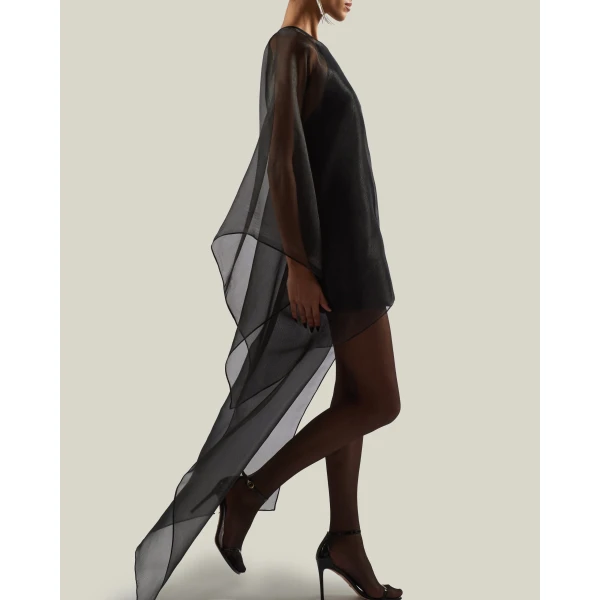 Taller Marmo Boston Dress in Black | Mini Dresses | Luxury Shoes 