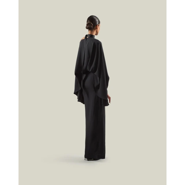 Taller Marmo Brooks Dress in Black | Maxi Dresses | Luxury Shoes 