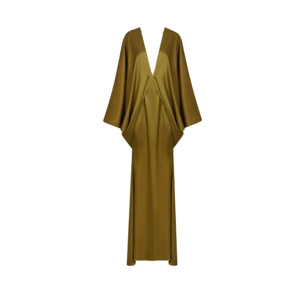 Taller Marmo Butterfly Gown in Antique Bronze | Dresses | Luxury Shoes 