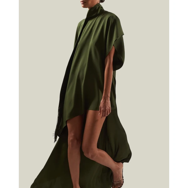 Taller Marmo California Kaftan in Juniper | kaftan | Luxury Shoes 