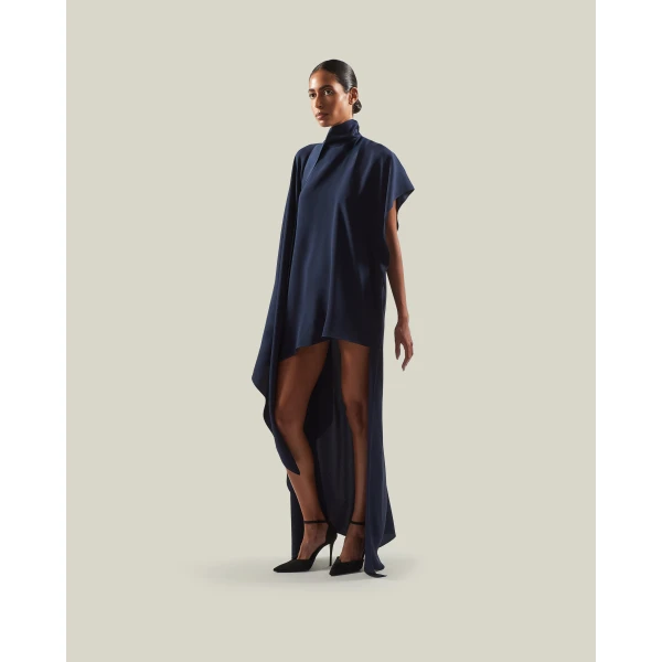 Taller Marmo California Kaftan in Midnight Blue | kaftan | Luxury Shoes 