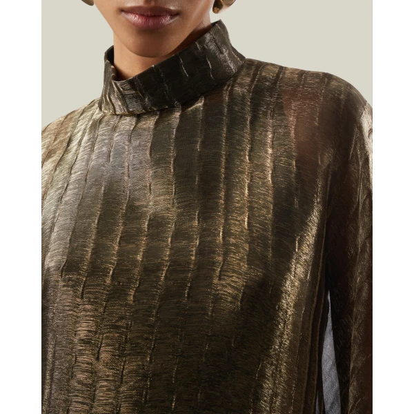 Taller Marmo Dallas Kaftan in Antique Gold | kaftan | Luxury Shoes 