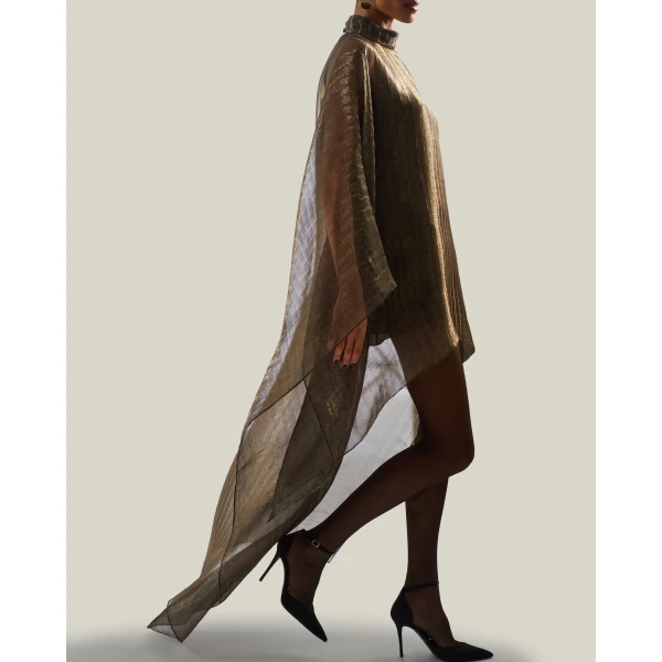 Taller Marmo Dallas Kaftan in Antique Gold | kaftan | Luxury Shoes 