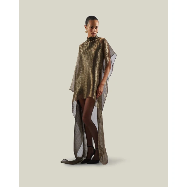 Taller Marmo Dallas Kaftan in Antique Gold | kaftan | Luxury Shoes 