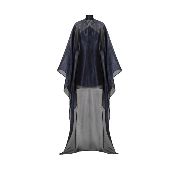Taller Marmo Denver Kaftan in Midnight Blue | Dresses | Luxury Shoes 