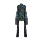 Taller Marmo Disco Dragon Dress in Multicolor | Dresses | Luxury Shoes 