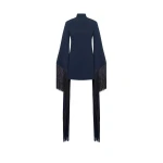 Taller Marmo Dragon Dress in Midnight Blue | Dresses | Luxury Shoes 