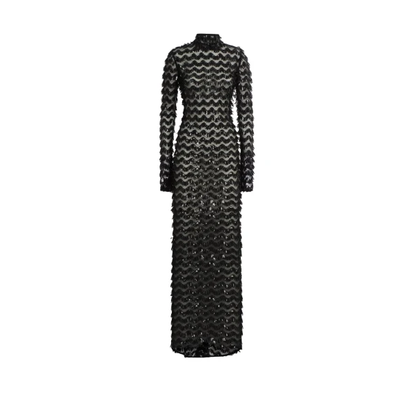 Dragon Lady Dress in Black
