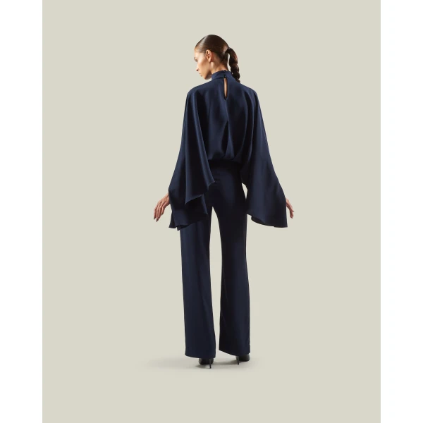 Taller Marmo Eolia Jumpsuit in Midnight Blue | Jumpsuit | Luxury Shoes 