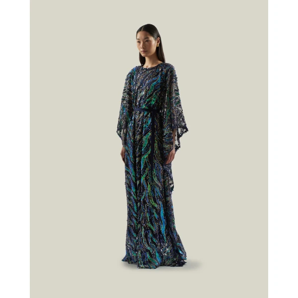 Taller Marmo Firefly Kaftan in Multicolor | kaftan | Luxury Shoes 