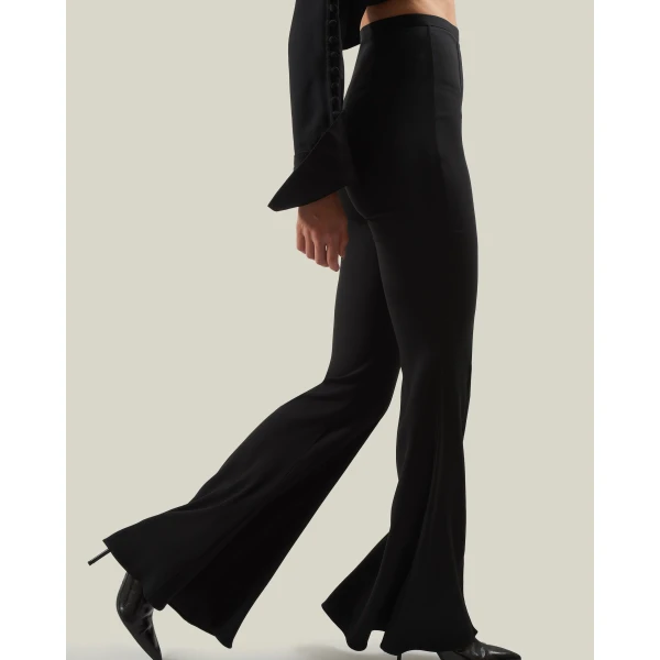Taller Marmo Mae Pants in Black | Pants | Luxury Shoes 