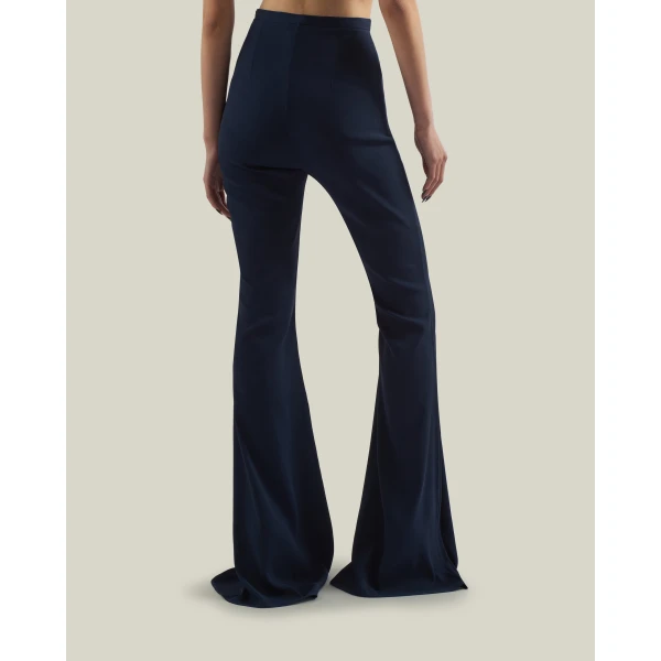 Taller Marmo Mae Pants in Midnight Blue | Pants | Luxury Shoes 
