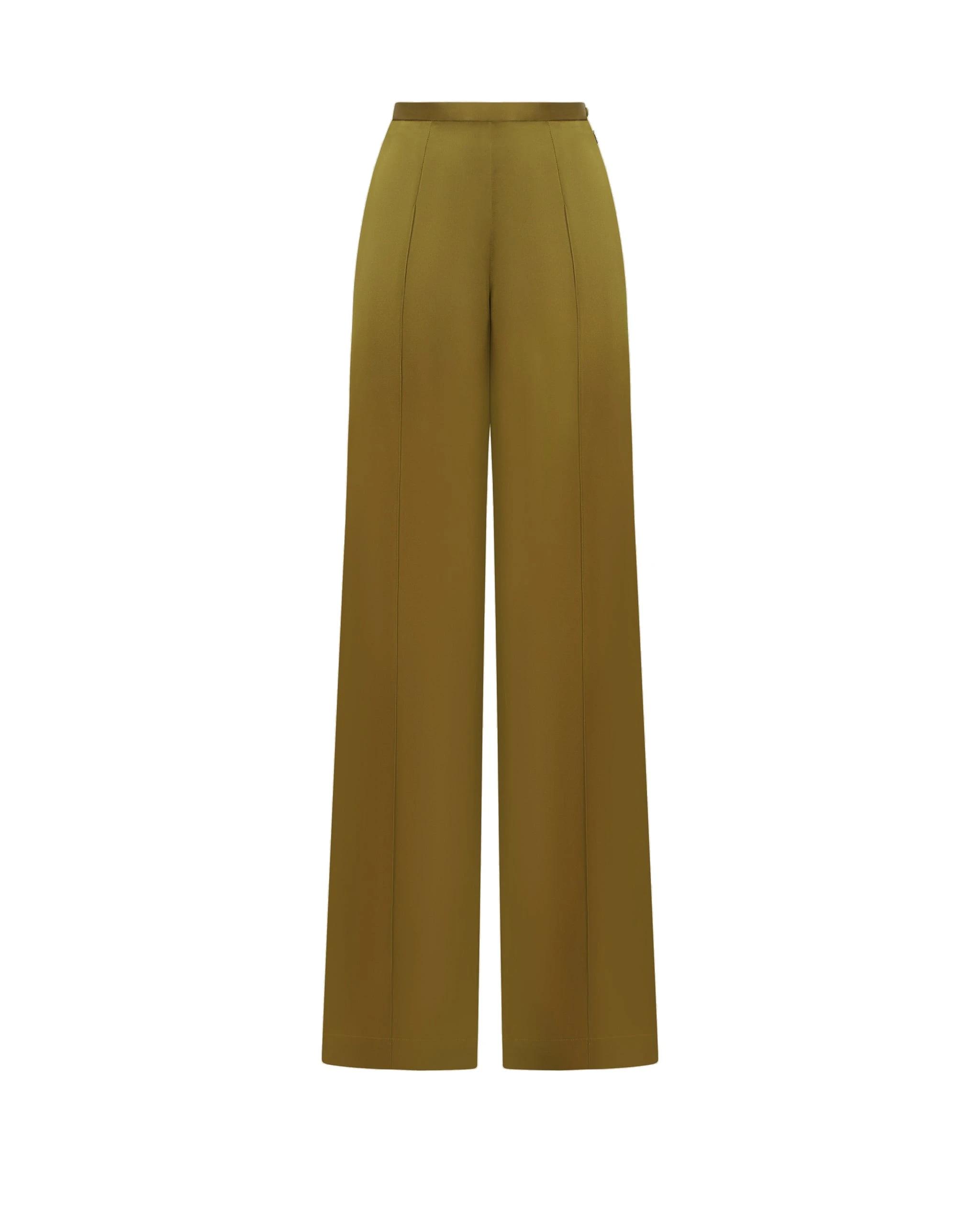 Taller Marmo Marlene Satin Pants in Antique Bronze Taller Marmo Marlene Satin Pants in Antique Bronze | Pants | Luxury Shoes