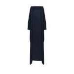 Taller Marmo Mila Satin Kaftan in Midnight Blue | Dresses | Luxury Shoes 