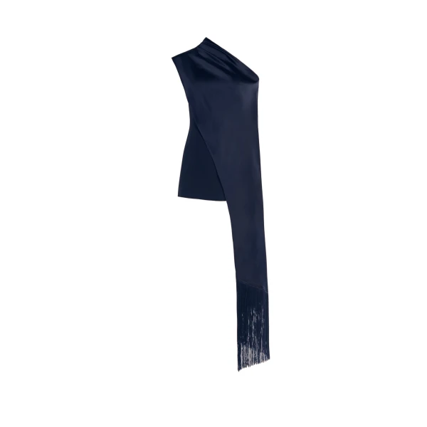Mini Berenson Dress in Midnight Blue