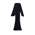 Taller Marmo Musidora Gown in Midnight Blue | Dresses | Luxury Shoes 