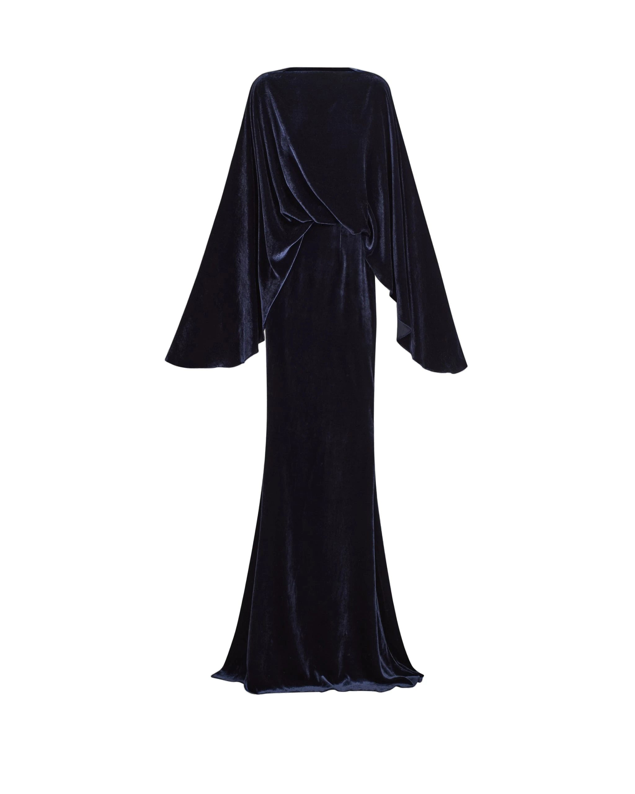 Taller Marmo Musidora Gown in Midnight Blue Taller Marmo Musidora Gown in Midnight Blue | Dresses | Luxury Shoes