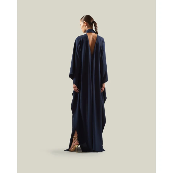 Taller Marmo OOO Kaftan in Midnight Blue | kaftan | Luxury Shoes 