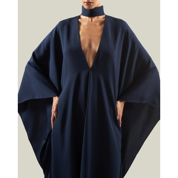 Taller Marmo OOO Kaftan in Midnight Blue | kaftan | Luxury Shoes 