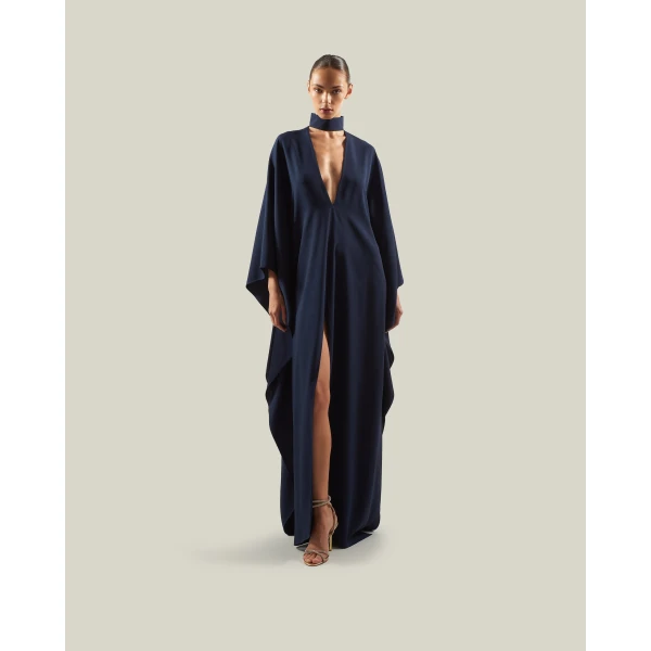 Taller Marmo OOO Kaftan in Midnight Blue | kaftan | Luxury Shoes 