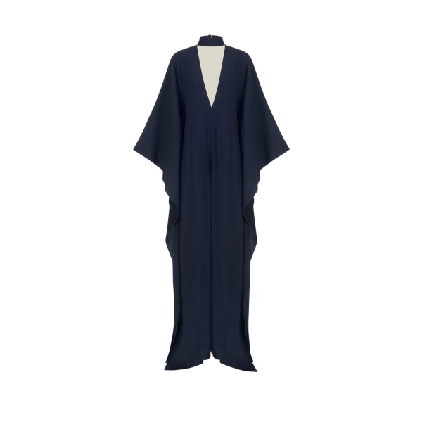 Taller Marmo OOO Kaftan in Midnight Blue | Dresses | Luxury Shoes 