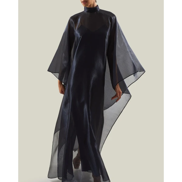 Taller Marmo Sphinx Kaftan in Midnight Blue | kaftan | Luxury Shoes 