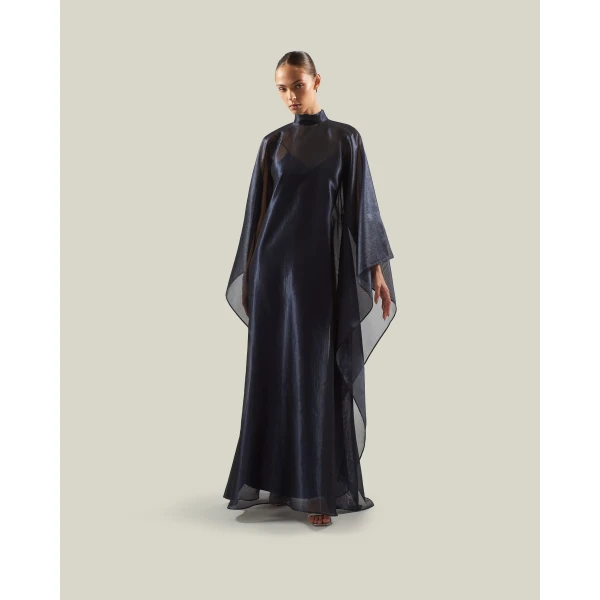 Taller Marmo Sphinx Kaftan in Midnight Blue | kaftan | Luxury Shoes 