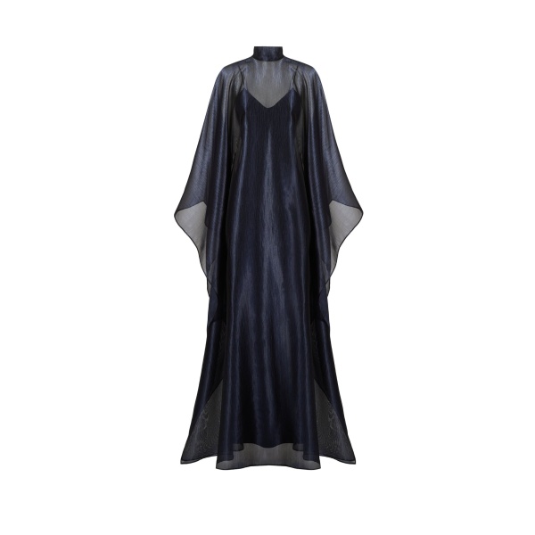 Taller Marmo Sphinx Kaftan in Midnight Blue | Dresses | Luxury Shoes 