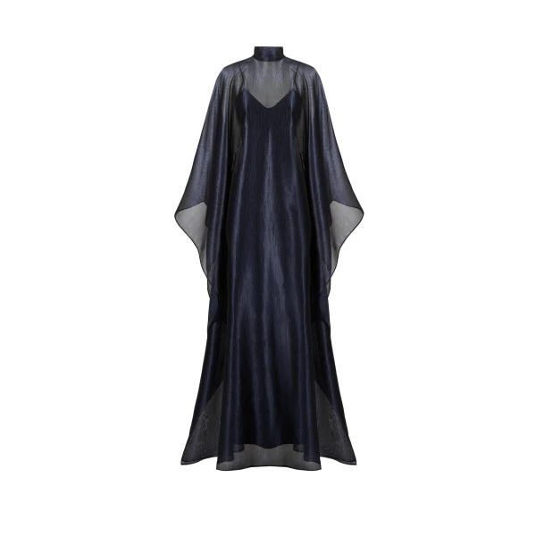 Taller Marmo Sphinx Kaftan in Midnight Blue | Dresses | Luxury Shoes 