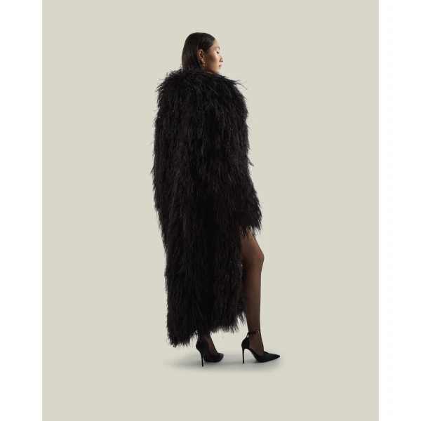 Taller Marmo Zangaro Coat in Black | Coats | Luxury Shoes 