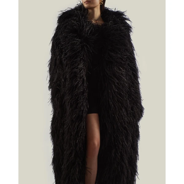 Taller Marmo Zangaro Coat in Black | Coats | Luxury Shoes 