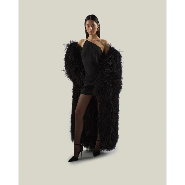 Taller Marmo Zangaro Coat in Black | Coats | Luxury Shoes 