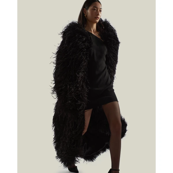 Taller Marmo Zangaro Coat in Black | Coats | Luxury Shoes 
