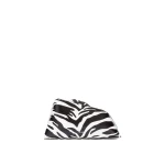 The Attico 8.30PM Oversized Clutch in Black and White | Clutch Bags | Luxury Shoes 