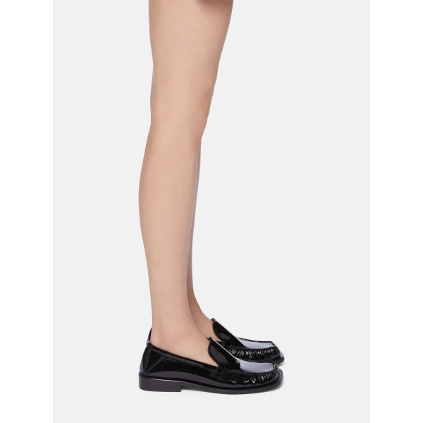 The Attico Charles Loafers in Black | Loafers | Luxury Shoes 