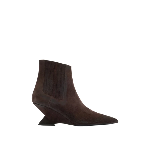 Cheope Ankle Boots in Dark Brown