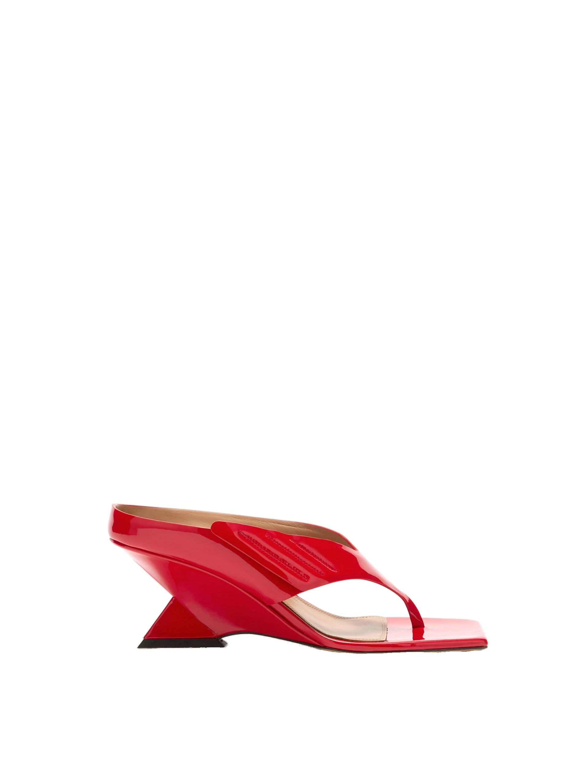 The Attico Cheope Thong Sandals in Red The Attico Cheope Thong Sandals in Red | Sandals | Luxury Shoes